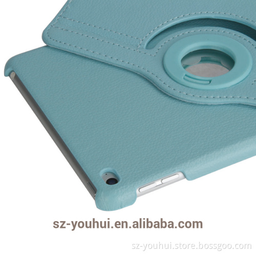 Wholesale Magic Hand Strap Holder 360 Degree Rotating Cover Leather Case with Auto Wake Up for iPad mini 4
